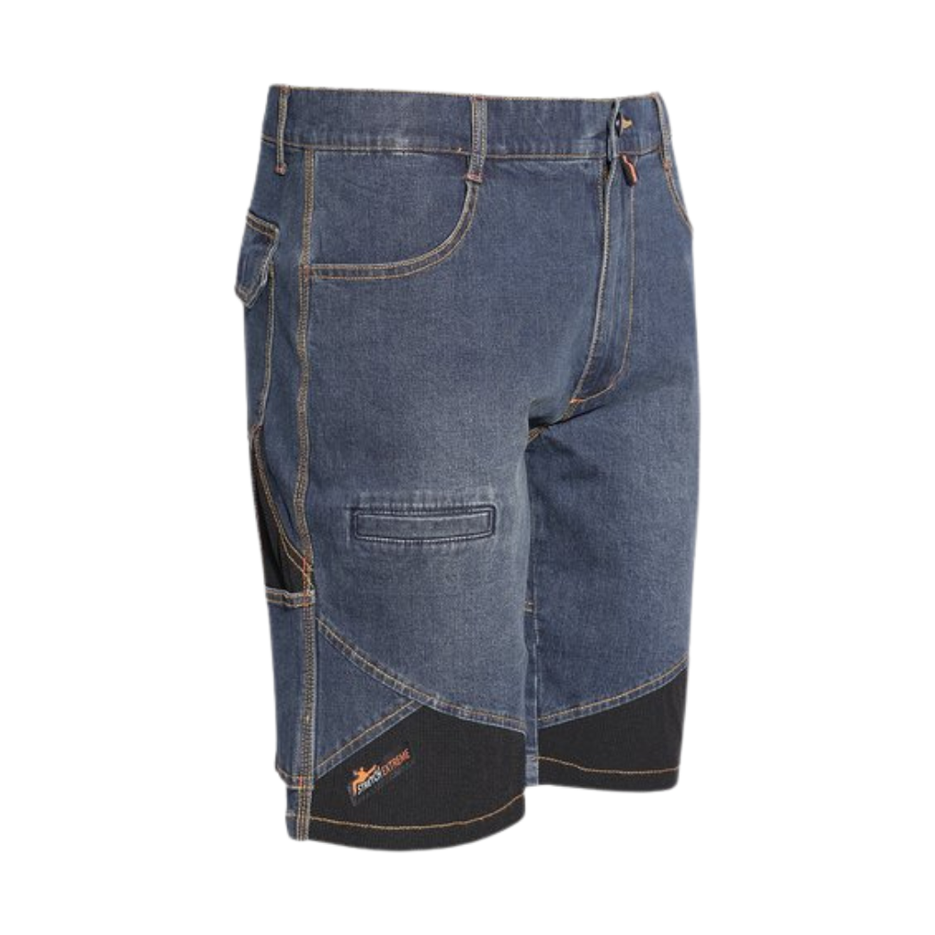 BERMUDA JEANS EXTREME BLU