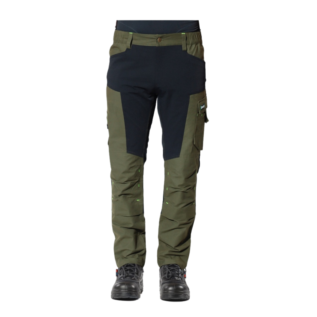 PANTALONE STRETCH FLEXARD VERDE
